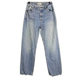 Abercrombie & Fitch Light Wash Straight Leg Jeans